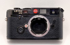 LEICA M6 Non TTL Black Rangefinder 35mm Film Camera Body, 1984