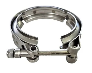 Lower Turbo D0wnpipe Exhaust V-Band Clamp for 6.6l 2001-2015 LB7-LML Duramax - Picture 1 of 4