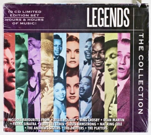 Legends - The Collection 10 DISC Limited Edition Box Set MUSIC CD NEW SEALED - Picture 1 of 6