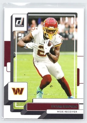 Dyami Brown - 2022 Donruss #178 - Washington Commanders - Image 1 of 2