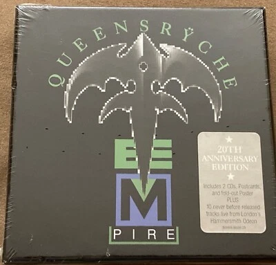 QUEENSRYCHE EMPIRE 20th Anniversary Edition 2 CD DELUXE EDITION Sealed - Image 1 of 3