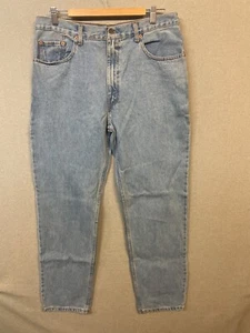 Levi's Strauss & Co Mens 594 W36 L32 Vintage Regular Straight Blue Jeans - Picture 1 of 7