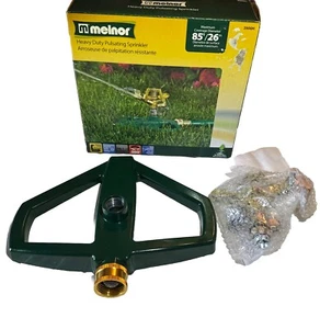 Melnor Pulsating Sprinkler Heavy Duty Metal Base Large Lawn Watering Irrigation - Picture 1 of 8