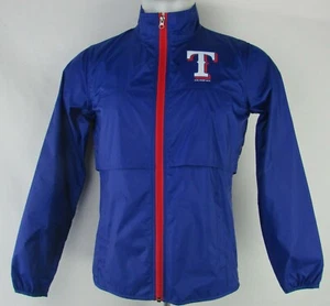 Texas Rangers Women's G-III Blue Full-Zip Windbreaker MLB - Picture 1 of 7