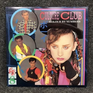 Culture Club LP Colour By Numbers 1983  Vinyl In Shrink W/Lyric Sleeve NM/NM - Picture 1 of 5