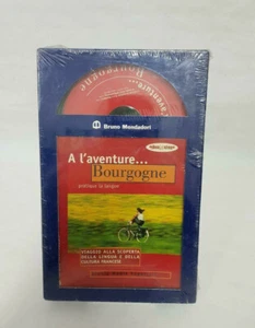 A l’aventure...Bourgogne. Pratique la langue Libretto + CD Mondadori, 1997 NUOVO - Foto 1 di 3