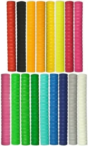 Empuñadura de mango de goma de primera calidad antideslizante empuñaduras de murciélago de cricket multicolor - Imagen 1 de 43