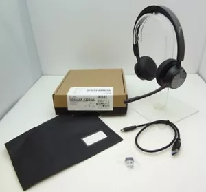 HP 76U49AA Poly Voyager 4320 UC Stereo Bluetooth Computer Headset V4230 C USB-A - Picture 1 of 5