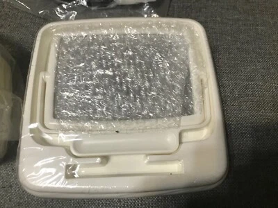 Mary Kay Consultant White Magnifying Mirrors Party Travel 2 Sided Standing 3-pak - Image 1 of 2