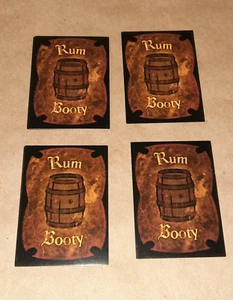 2006 Pirates Of The Caribbean Treasure Hunt DVD Game Replacement Piece Cards - Picture 1 of 3