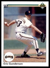 1990 Upper Deck Eric Gunderson Baseball Cards #752