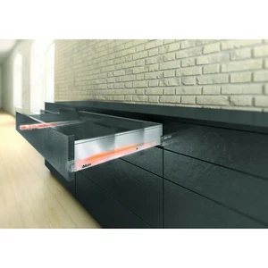 Blum 20" Legrabox Sistema de Cajones Altura C, 7-0/0", Capacidad 125lb, Gris Orión - Imagen 1 de 7