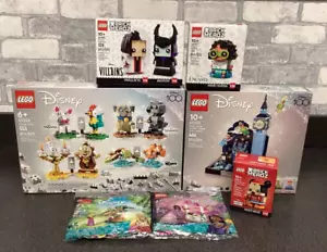 LEGO LOT OF 7 DISNEY DUOS PETER PAN BRICKHEADZ POLYBAGS - Picture 1 of 24