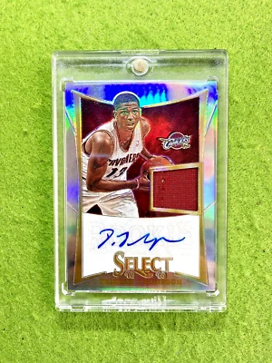 Tristan Thompson AUTO SILVER PRIZM ROOKIE JERSEY CARD /199 AUTOGRAPH 2012 Select - Image 1 of 4