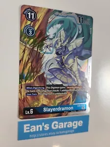Digimon Slayerdramon ST8-09 UlforceVeedramon arte alternativo lámina rara - MN - Imagen 1 de 5