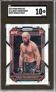 2023 Prizm Rinat Fakhretdinov White Sparkle Rookie Prizm SGC 10 - Picture 1 of 1