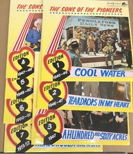 The Sons Of The Pioneers Set Of 7 Records Songs From 1945 To 1952 Bear Family