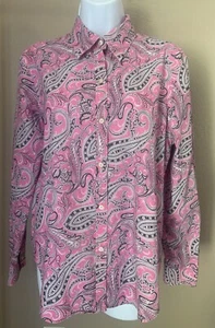 Ralph Lauren Hemd L Rosa Paisley LS Button Down - Bild 1 von 5