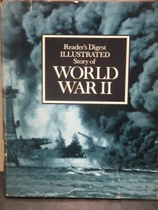 Readers Digest Illustrated Story of World War 2 Hardcover Book LCC 69-15868 VG+ - Picture 1 of 3