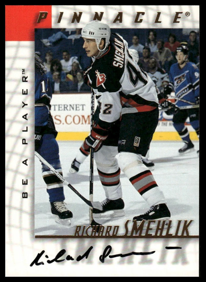 1997-98 Pinnacle Be a Player #74 Richard Smehlik Autographs - Image 1 of 2