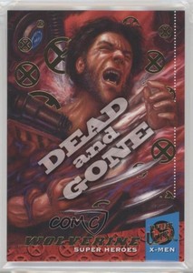 2018 Fleer Ultra Marvel X-Men Dead and Gone Gold 96/99 Wolverine #DG5 0ad