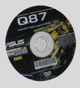 original Asus Q87 CS-B CSB/CDM Mainboard Treiber CD DVD driver 7 8 8.1 Windows - Bild 1 von 1