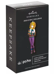 Hallmark 2023 SDCC Exclusive Harry Potter Luna Cheers for Gryffindor 1 of 2500 - Picture 1 of 2