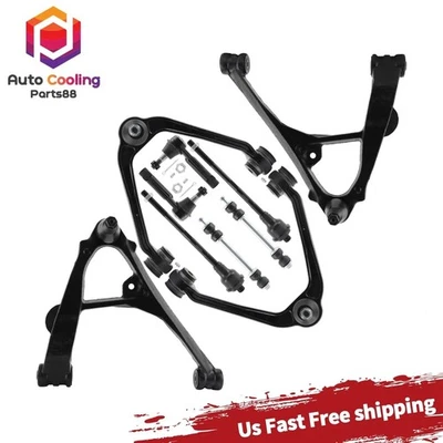 10pcs Front Lower Upper Control Arms Kit for 2000 - 2006 Chevy Tahoe GMC Yukon - Image 1 of 4