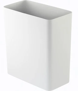 Torre de cubo de basura Yamazaki cuadrada blanca 2915 - Imagen 1 de 7