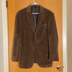 Dockers Cord Blazer Sport Mantel Herren 40R 100% Baumwolle Caramel Braun Preppy - Bild 1 von 11