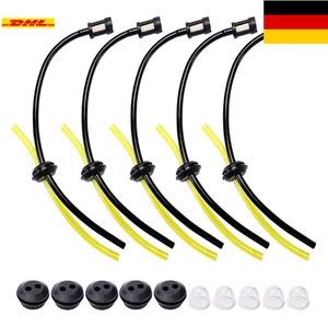 5er Set Benzinfilter mit 2-Loch-Dichtung | Flexibel für 2/4-Takt-Motoren - Bild 1 von 7
