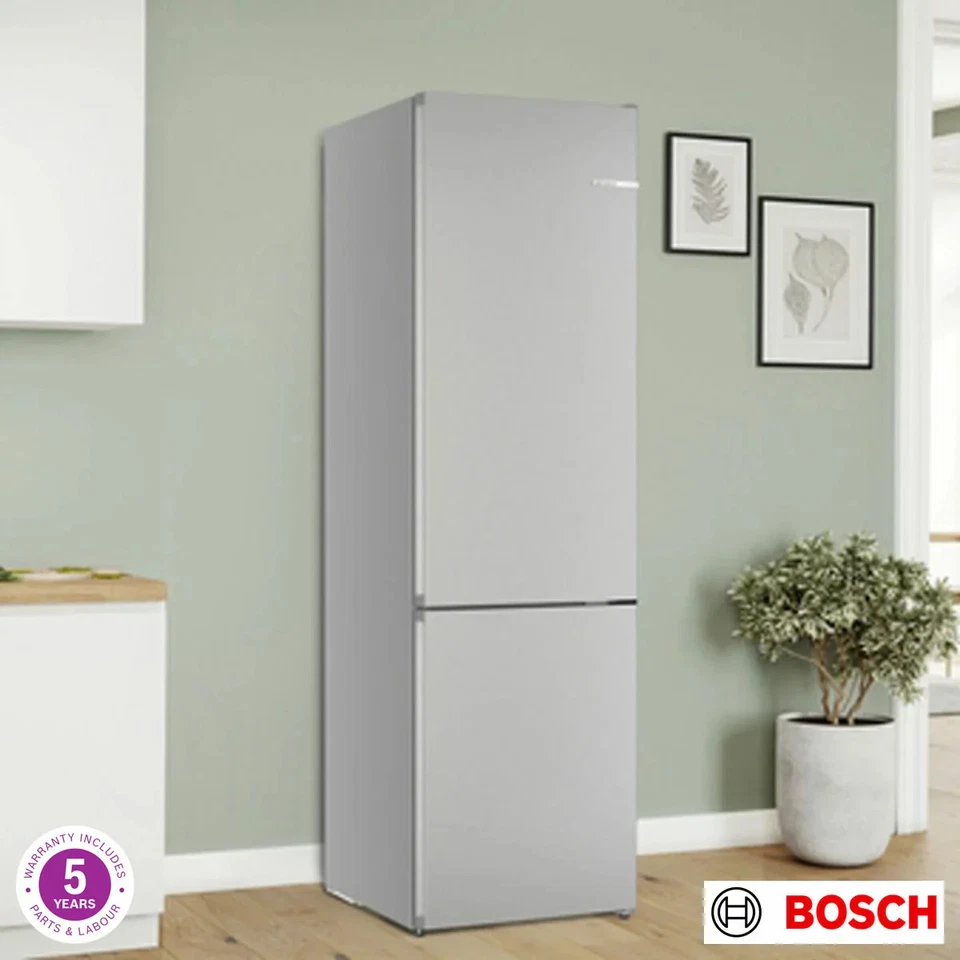 Bosch Series 4 363 Litre 70/30 Freestanding Fridge Freezer - Stainles KGN392LAGG