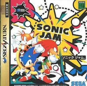 Sonic Jam Sega Saturn with Spine Card and Manual Japanese Ver. used