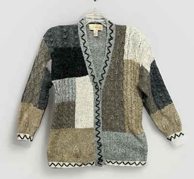 Cárdigan suéter de colección Stitches In Time para mujer talla grande mezcla de lana angora Foto 1 de 4