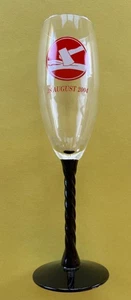 84th Infantry Division Military Stemmed Wine Glass Dated 28 August 2004, Nice - Picture 1 of 5