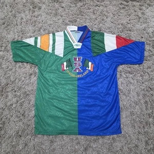 Vintage Ireland Football Shirt Mens Large USA World Cup Trikot 1994 O'Neills Top - Picture 1 of 11