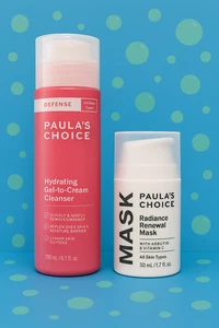 Paula's Choice 2 Artikel Paket: Gel to Cream Cleanser & Radiance Renewal Mask - Bild 1 von 1