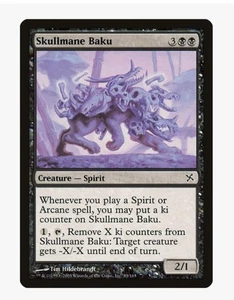 Skullmane Baku #83 (BOK) Magic Card in Protective Sleeve - Picture 1 of 3