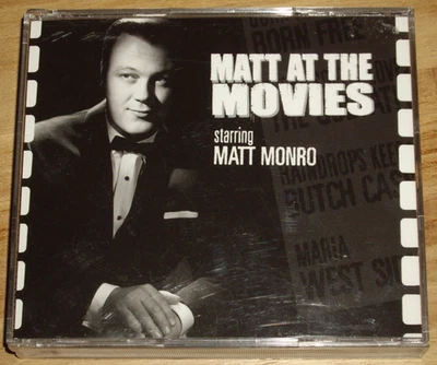 MATT MONRO  *OZ FAT BOX 3 x CD & Booklet ' MATT AT THE MOVIES ' 2007 EXC - Image 1 of 4