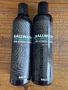 BALLSY Ballwash with Activated Charcoal, Lot of 2, Each 8oz NEW - Picture 1 of 2