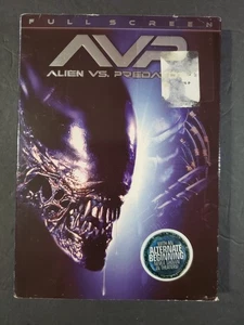 AVP Alien Vs Predator Full Screen Edition DVD 2004 Movie with Slipcover  - Bild 1 von 4