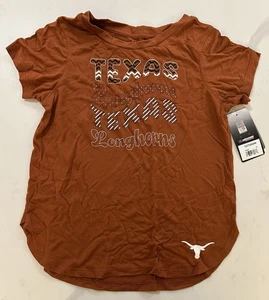 Colosseum Texas Longhorns T-Shirt Girl’s XL 14-16 (DD709) - Picture 1 of 1