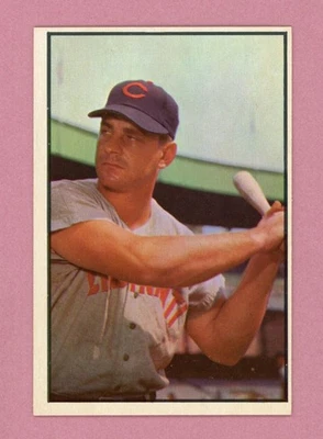 1953 Bowman Color #62 Ted Kluszewski Cincinnati Reds Baseball Card NM o/c - Image 1 of 2