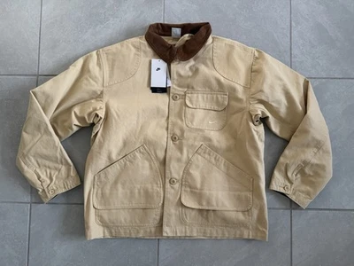 Chaqueta Abrigo Nike Life Franela Forrada Granero Sésamo FZ0132-252 Para Hombre Talla Mediana Foto 1 de 4