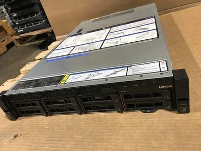 LENOVO ThinkSystem SR550 Server - Xeon Bronze 3106 1.70GHz 128GB 8x 1TB HDD - Image 1 of 4