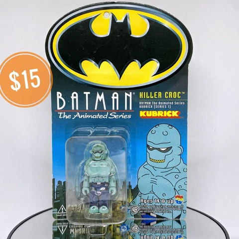 Killer Croc Batman The Animated Series S1 DC Kubrick Minifigure, Lego Minimates Cover