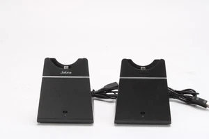 Jabra DIV010 Headset Charging Base Stand Lot of 2 - Picture 1 of 6