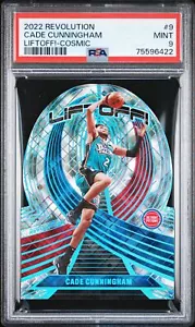 2022 Panini Revolution Liftoff! #9 Cade Cunningham Liftoff! - Cosmic PSA 9 - Foto 1 di 2