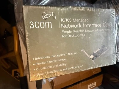 NEW 3Com 3C905CX-TX-M 10/100 MBPS Managed Network Interface Card - Image 1 of 2