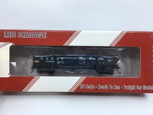 HO Red Caboose Rio Grande General Service Drop Bottom Gondola D&RGW #73606 - Picture 1 of 9